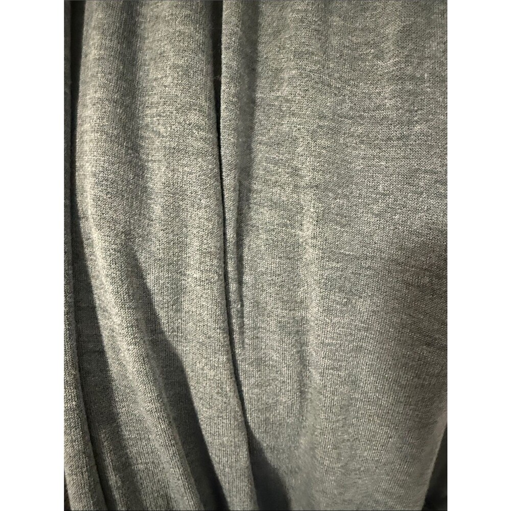 -NWT- Women's Tiered Maxi Skirt in Charcoal Gray - Picture 6 of 6
